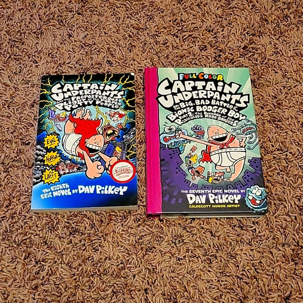 Captain Underpants books